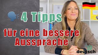 Verbessere deine 🇩🇪Aussprache in 7 Minuten [upl. by Kcinemod]