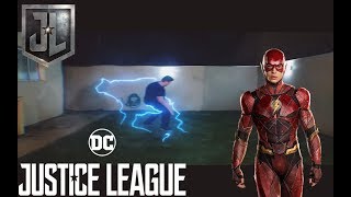 The Flash Liga da Justiça Efeito After Effects [upl. by Ttocs327]