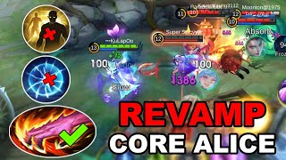 Alice vs Everyone  Alice How To Achieve Unlimited Mana  Mobile Legends [upl. by Shorter]