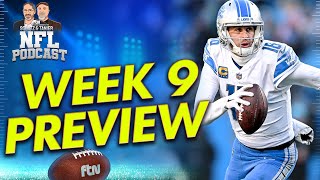 Week 9 Preview  NFL Playoff Odds [upl. by Robson757]