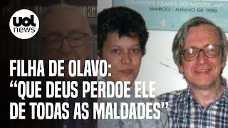 Morte de Olavo de Carvalho Filha se manifesta e diz Que Deus perdoe ele de todas as maldades [upl. by Hawken]