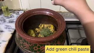 Palak Spinach Chicken Recipe Try and enjoy your every bitewinterspecialsupertastyflavourful😋😋 [upl. by Haggerty655]