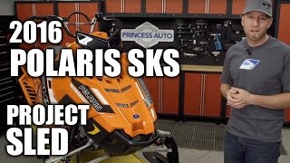 2016 Polaris SKS Project Sled PART 2 [upl. by Rubia832]