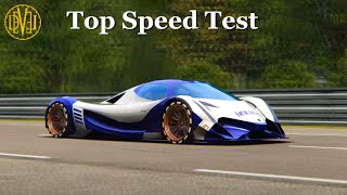 Devel Sixteen 5000hp  Top Speed Test [upl. by Jeavons]