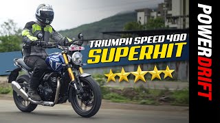 Triumph Speed 400  Motorcycle Of The Year  PowerDrift [upl. by Capriola]