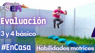 Evaluación de HABILIDADES MOTRICES 8 a 10 años EDUCACIÓN FÍSICA [upl. by Atteinotna]