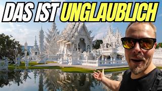 Der schönste Tempel Thailands 🇹🇭 Chiang Rai  Wat Rong Khun [upl. by Nelleh]