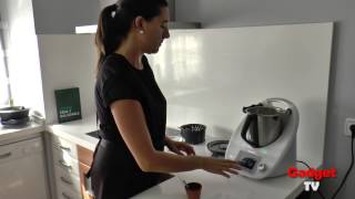 Thermomix TM5 Receta 3 Sorbete de mandarina [upl. by Kermy282]