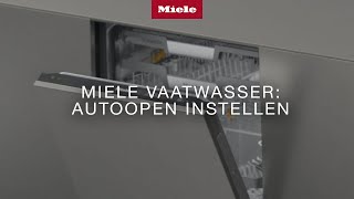 Miele Vaatwasser AutoOpen [upl. by Jon]