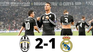 Juventus vs Real madrid 21 UCL Semi Final 20142015 Goals amp Full Match Highlights [upl. by Laban702]