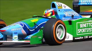 Mick Schumacher Spa 2017 Benetton B194 [upl. by Dadelos]