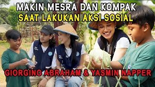 Giorgino Abraham amp Yasmin Napper Makin Mesra dan Kompak saat Lakukan Aksi Sosial [upl. by Sotos]