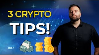 3 Beginner Crypto Investing Tips 🔥 BEST TIPS [upl. by Ruthy249]