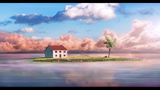 1 Hour Spirited Away Train Scene  Relaxing music for Studying and Working [upl. by Normandy]