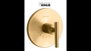 How to install Kohler divert valve handles kohler [upl. by Selyn43]