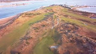 Hayling Golf Club  Flyover Video and Photo Footage [upl. by Sucramraj]