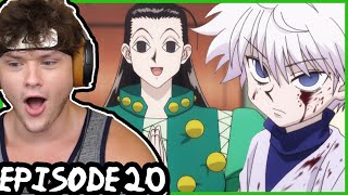 ILLUMI REVEALED  KILLUA FAILS THE HUNTER EXAMS  Hunter x Hunter REACTION Episode 20 [upl. by Fayola350]