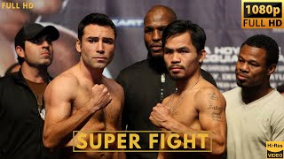 MANNY PACQUIAO PHILIPPINES vs OSCAR DE LA HOYA USA SUPER FIGHT [upl. by Schaefer475]