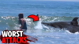 The WORST Shark Attacks of All Time MARATHON [upl. by Older373]