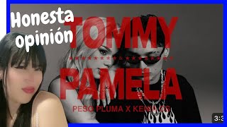 Peso pluma y Kenias Os REACCIONANDO a TOMMY amp PAMELA â¤ï¸â€ðŸ”¥ Video OFICIAL [upl. by Teillo]