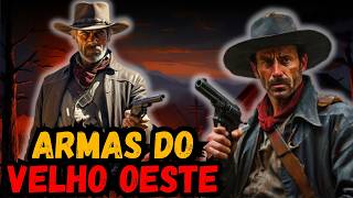 5 Armas Usadas Por Cowboys no Velho Oeste [upl. by Ocsecnarf]