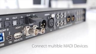 RME Fireface UFX USB amp Thunderbolt Audio Interface Overview  Full Compass [upl. by Neih]