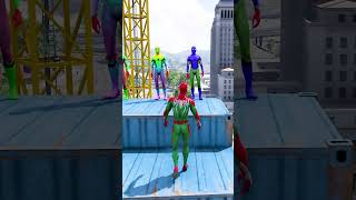 GTA 5 Epic Water Ragdolls Spider Man Jumps Fails ep 1711 shorts gta5 gaming rockstargames [upl. by Jeromy]