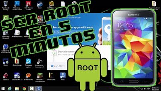 Como Rootear Cualquier Android en 5 minutos  Desde PC  Verificar si eres Root [upl. by Aninotna]