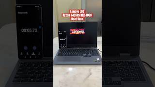 Lenovo LOQ AMD Ryzen 7435HS  RTX 4060 boot time laptop lenovoloq gaming gaminglaptop [upl. by Woodhouse601]