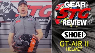 Shoei GTAir II Helmet Review  Sportbike Track Gear [upl. by Whitver743]