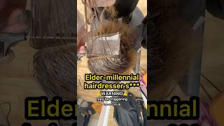 Eldermillennial hairdresser stuff  colorhighlight combo [upl. by Oirrad273]