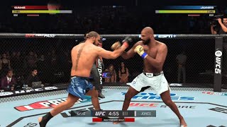 Ciryl Gane vs Jon Jones [upl. by Agnese]