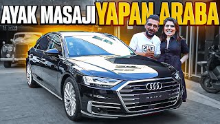 Audi A8 L  Ayak Masajı Yapan Araba Olur Mu [upl. by Bouton]