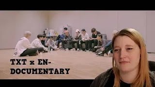 TXT amp EN BACKSTAGE TXT x EN DOCUMENTARY  reaction [upl. by Eendyc953]