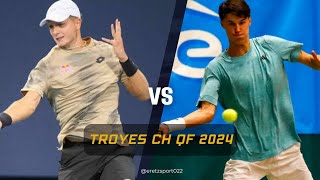 Troyes Challenger 2024 QF Martin Landaluce 8 vs Gabriel Debru Extended Highlights [upl. by Geiger532]