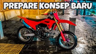 Siap Konsep Baru CRF Supermoto [upl. by Earased]