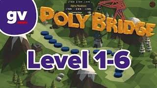 Poly Bridge 16 Over Bridge Solution [upl. by Brannon]