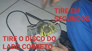 Como trocar disco de makita SUPER DICA [upl. by Anera]