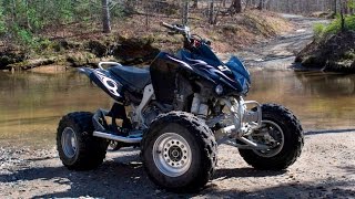 2008 KFX450R with 600cc Bore Review [upl. by Akiram160]