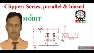 Series and Biased clipper circuits [upl. by Lyckman193]