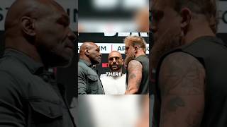 Mike Tyson Shaves Jake Paul’s Beard and Chases Him with a Hammer 😱 shorts ronaldo [upl. by Ayamat114]