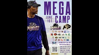 Sights and Sounds from the PVAMU Football Mega Camp [upl. by Schilling]