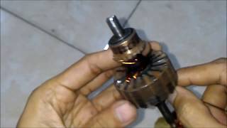 How to Convert 220V Motor Into 12V Part1 [upl. by Brenza]