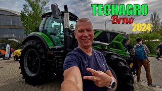 TECHAGRO BRNO 2024 DEUTZFAHR SAME ZETOR JOHN DEER MASSEY FERGUSON [upl. by Hadley]