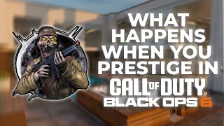 What Happens when You PRESTIGE in Black Ops 6 [upl. by Elboa]