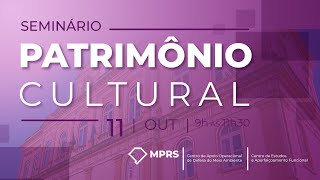 Seminário Patrimônio Cultural [upl. by Junna873]