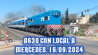 A630 con local a Mercedes por PAN Álvarez 16092024 [upl. by Ansev]