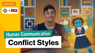 What Is Your Conflict Style  Intro to Human Communication  Study Hall [upl. by Phelgon838]