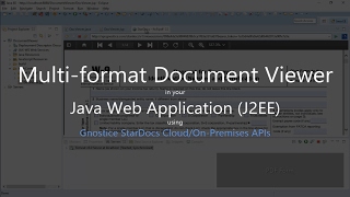 How to display PDF and Office documents in your Java Web Application J2EE using StarDocs [upl. by Alessandra]