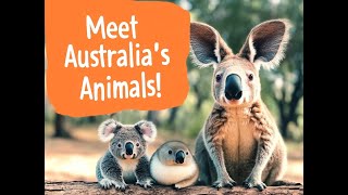 Amazing Australian Animals Discover the Wild Wonders Down Under [upl. by Donahue]